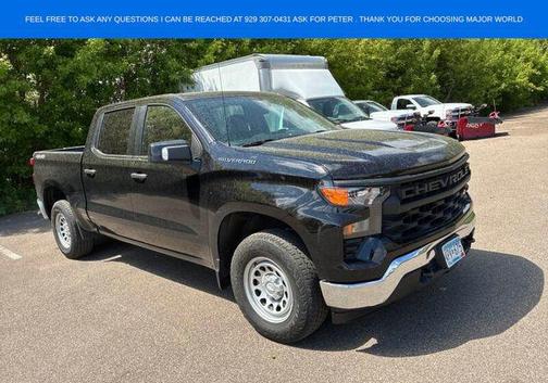 Black 2023 Chevrolet Silverado 1500 WT