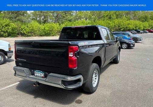 Black 2023 Chevrolet Silverado 1500 WT
