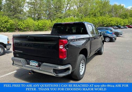 Black 2023 Chevrolet Silverado 1500 WT