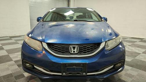 Dyno Blue Pearl 2013 Honda Civic LX