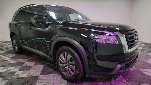 Super Black 2025 Nissan Pathfinder SV FWD