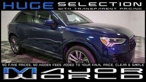 Navarra Blue Metallic 2022 Audi Q3 45 S line Premium Plus