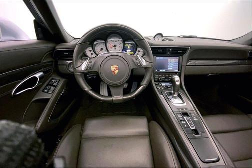 Rhodium Silver Metallic 2014 Porsche 911 Turbo S