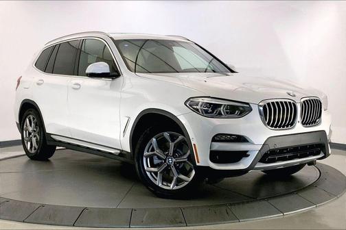 Mineral White Metallic 2020 BMW X3 xDrive30i