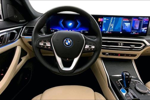 Mineral White Metallic 2023 BMW i4 Gran Coupe eDrive35
