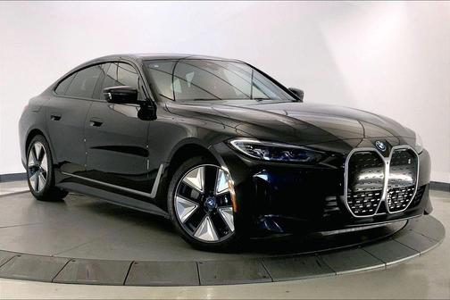 Black Sapphire Metallic 2023 BMW i4 Gran Coupe eDrive35