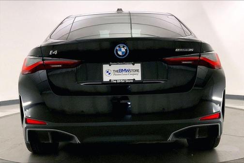 Black Sapphire Metallic 2023 BMW i4 Gran Coupe eDrive35