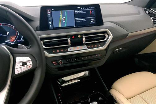 Black Sapphire Metallic 2024 BMW X3 xDrive30i