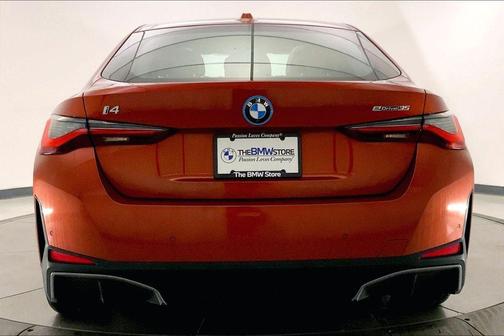 Sunset Orange Metallic 2023 BMW i4 Gran Coupe eDrive35