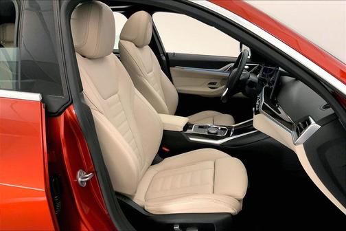 Sunset Orange Metallic 2023 BMW i4 Gran Coupe eDrive35
