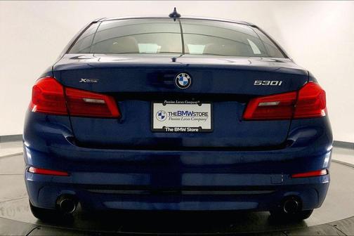 Mediterranean Blue Metallic 2019 BMW 530 xDrive