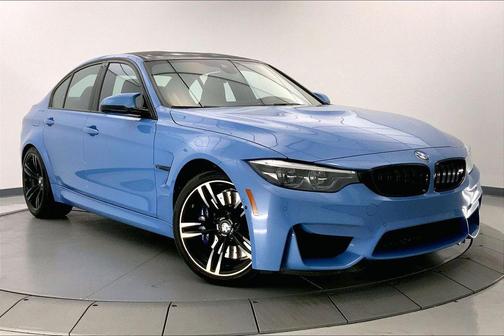 Yas Marina Blue Metallic 2018 BMW M3 Base