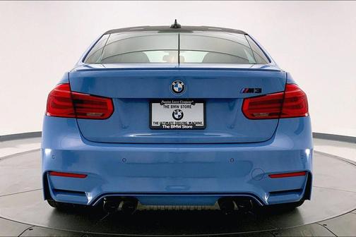 Yas Marina Blue Metallic 2018 BMW M3 Base