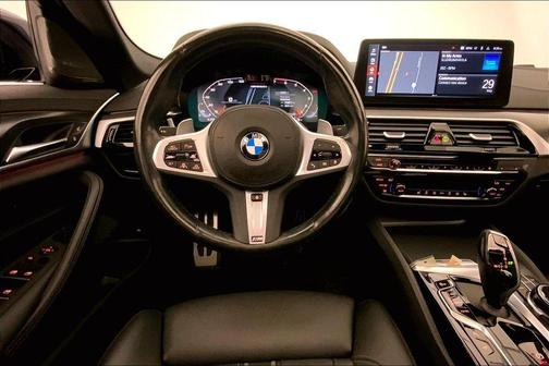 Carbon Black Metallic 2023 BMW M550 i Xdrive