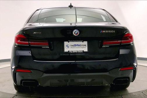 Carbon Black Metallic 2023 BMW M550 i Xdrive