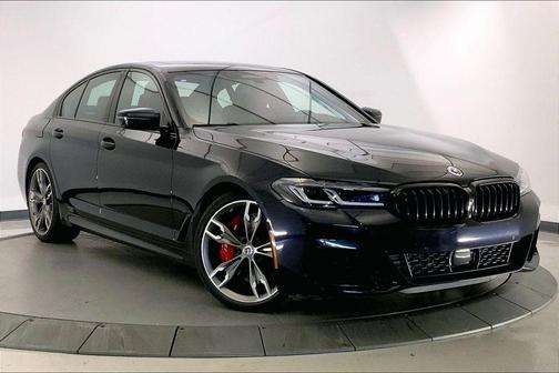 Carbon Black Metallic 2023 BMW M550 i Xdrive