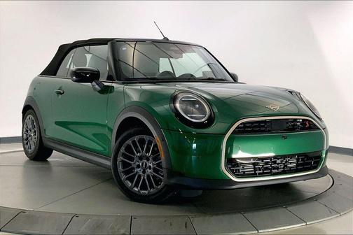British Racing Green IV Metallic 2025 MINI Convertible Cooper S