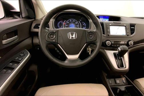 White Diamond Pearl 2014 Honda CR-V EX-L