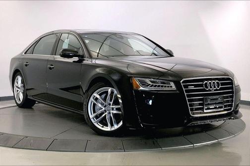 Mythos Black Metallic 2016 Audi A8 L 4.0T