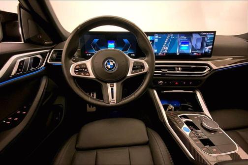 Frozen Portimao Blue Metallic 2023 BMW i4 Gran Coupe M50