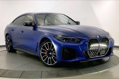 Frozen Portimao Blue Metallic 2023 BMW i4 Gran Coupe M50