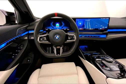 Carbon Black Metallic 2024 BMW i5 M60