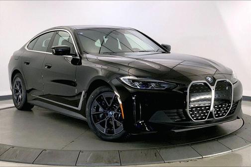 Black Sapphire Metallic 2023 BMW i4 Gran Coupe eDrive35