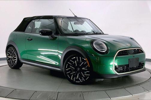 British Racing Green IV Metallic 2025 MINI Convertible Cooper S