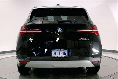 Black Sapphire Metallic 2025 BMW X3 30 xDrive