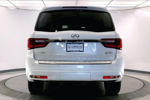 Moonstone White 2023 INFINITI QX80 PREMIUM SELECT AWD