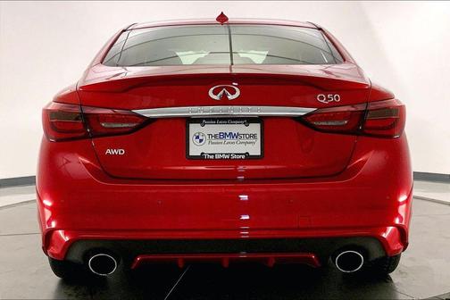 Dynamic Sunstone Red 2021 INFINITI Q50 3.0t SENSORY