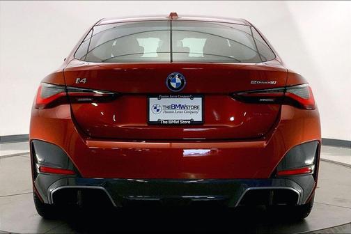 Sunset Orange Metallic 2023 BMW i4 Gran Coupe eDrive40