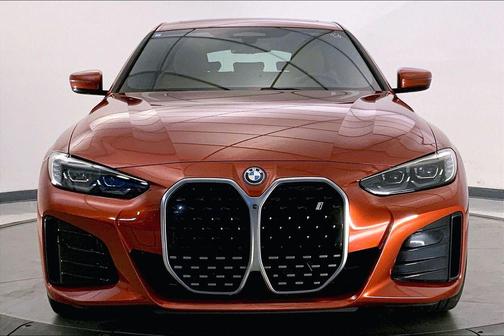 Sunset Orange Metallic 2023 BMW i4 Gran Coupe eDrive40