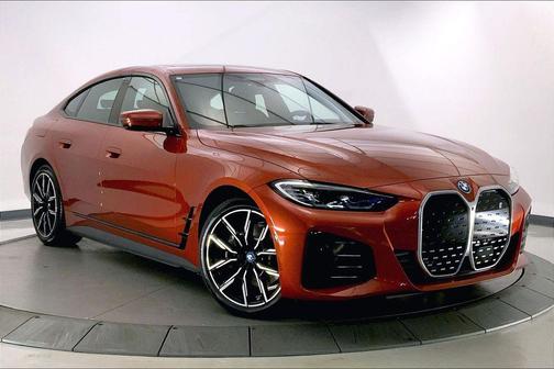 Sunset Orange Metallic 2023 BMW i4 Gran Coupe eDrive40