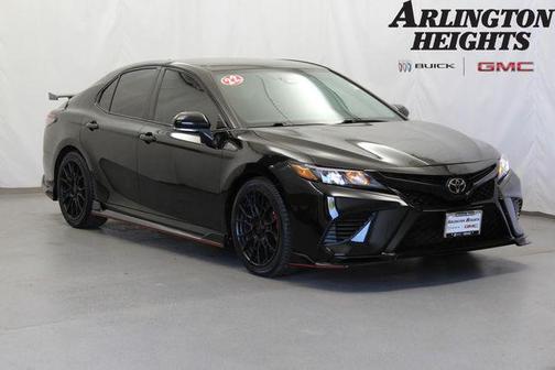 Midnight Black Metallic 2022 Toyota Camry TRD