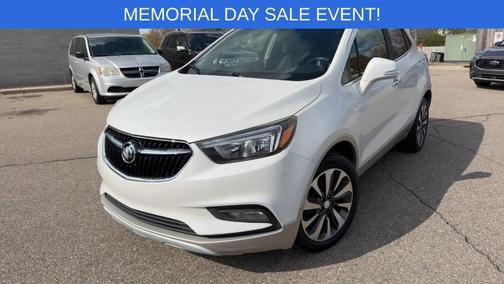 White Frost Tri-Coat 2017 Buick Encore Preferred II