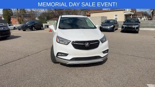White Frost Tri-Coat 2017 Buick Encore Preferred II