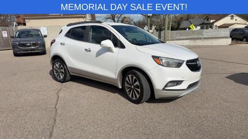 White Frost Tri-Coat 2017 Buick Encore Preferred II