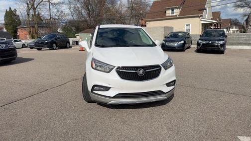 White Frost Tri-Coat 2017 Buick Encore Preferred II