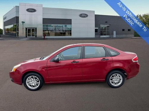 Sangria Red Metallic 2011 Ford Focus SE