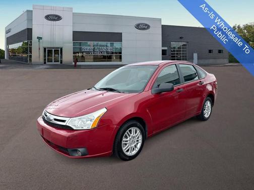 Sangria Red Metallic 2011 Ford Focus SE