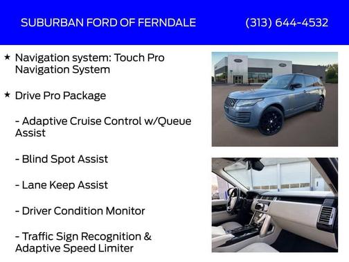 2018 Land Rover Range Rover 5.0L Supercharged