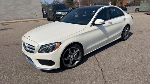 Polar White 2015 Mercedes-Benz C-Class C 400 4MATIC