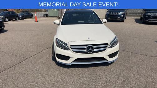 Polar White 2015 Mercedes-Benz C-Class C 400 4MATIC