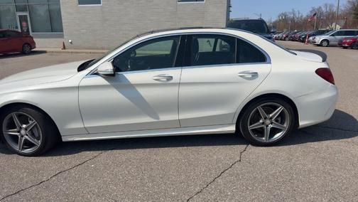 Polar White 2015 Mercedes-Benz C-Class C 400 4MATIC