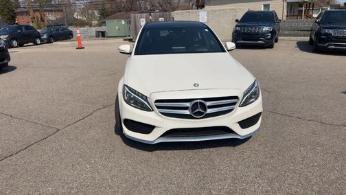 Polar White 2015 Mercedes-Benz C-Class C 400 4MATIC
