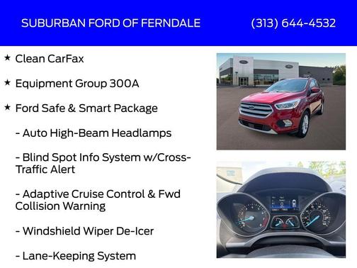 Ruby Red Metallic 2019 Ford Escape SEL
