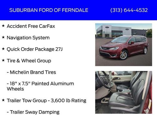 2018 Chrysler Pacifica Touring-L Plus