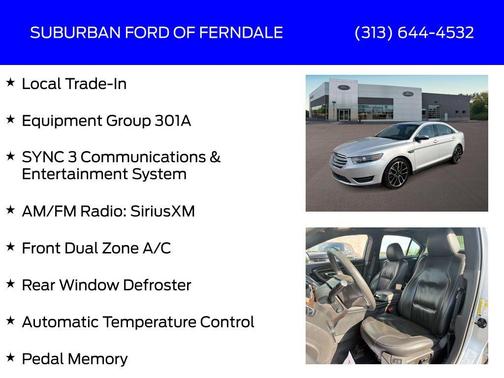 2019 Ford Taurus Limited