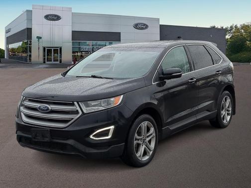 Shadow Black 2017 Ford Edge Titanium